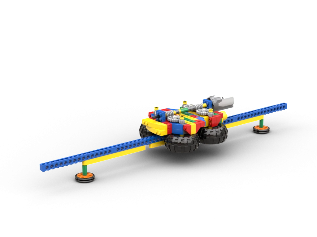 LEGO Schienenfahrzeug