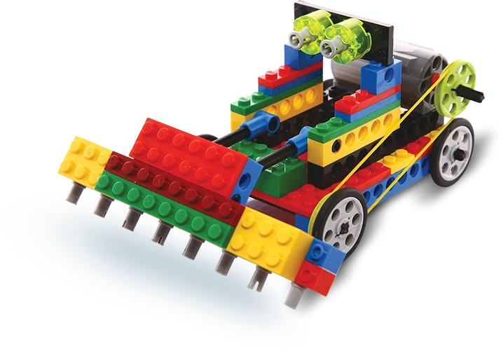 LEGO Fahrzeug bei einer Geburtstagsfeier
